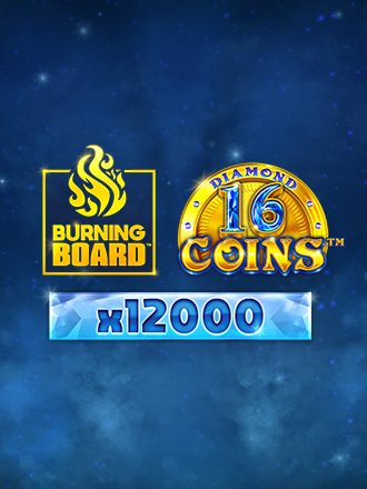16 Coins: Diamond Burning Board Scratchcard