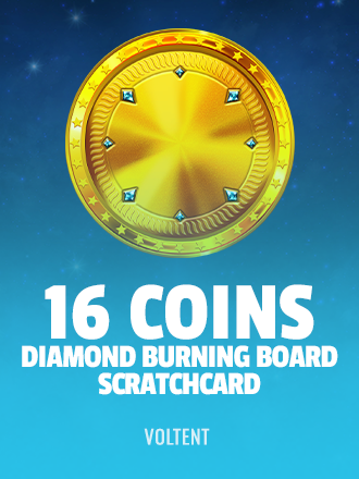 16 Coins: Diamond Burning Board Scratchcard