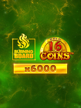 16 Coins: Gold Burning Board Scratchcard