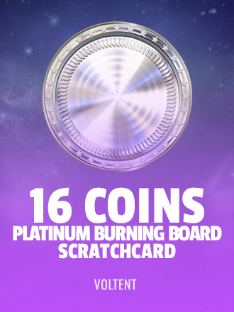 16 Coins: Platinum Burning Board Scratchcard