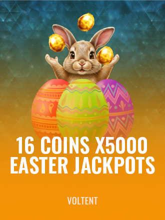 16 Coins x5000 Easter Jackpots