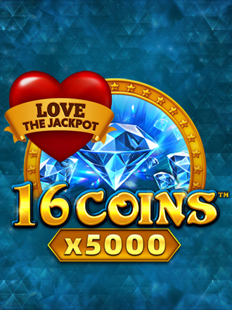 16 Coins x5000 Love the Jackpot