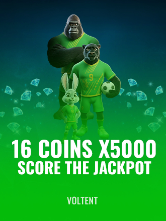 16 Coins: x5000 Score the Jackpot