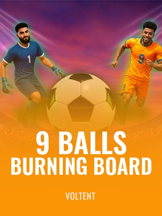 9 Balls Burning Board