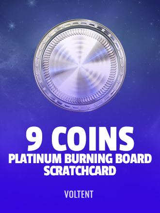 9 Coins: Platinum Burning Board Scratchcard