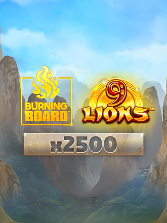9 Lions: Burning Board Scratchcard