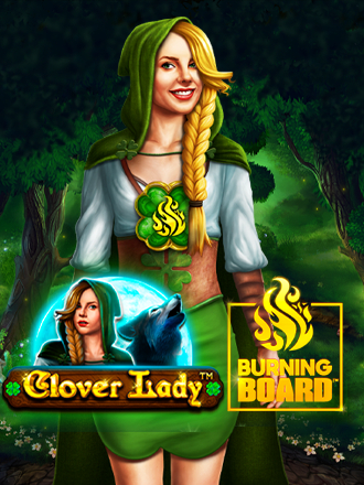 Clover Lady Burning Board