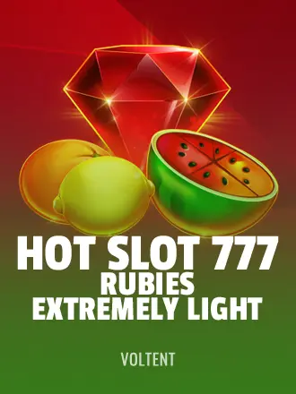 Hot Slot: 777 Rubies Extremely Light