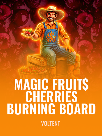 Magic Fruit$: Cherries Burning Board