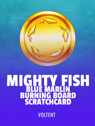 Mighty Fish: Blue Marlin Burning Board Scratchcard