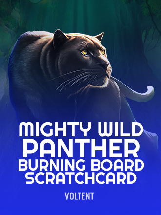 Mighty Wild: Panther Burning Board Scratchcard