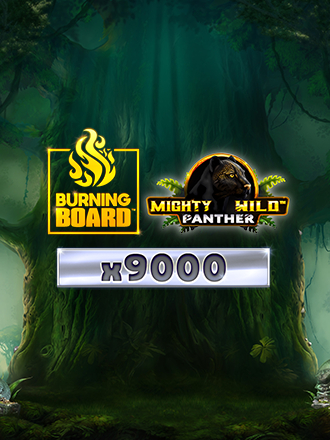 Mighty Wild: Panther Platinum Burning Board Scratchcard