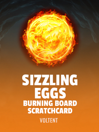 Sizzling Eggs: Burning Board Scratchcard